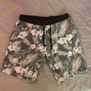 Floral Jersey Shorts